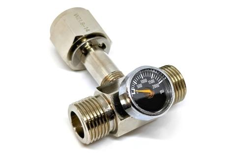 CO2-sylinteri Kaksisuuntainen T-jakaja - Sivu