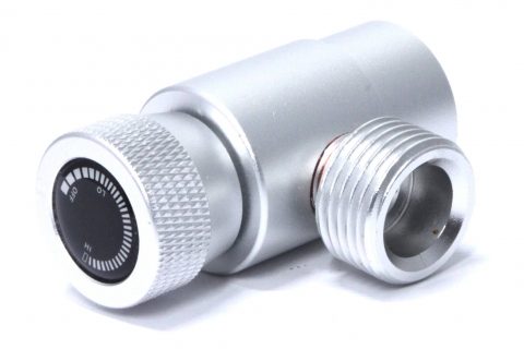 Edistyneen SodaStream-sovittimen sivunäkymä Australiaan ja Uuteen-Seelantiin