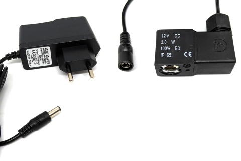 12 V DC -solenoidikela ja Euro-muuntaja