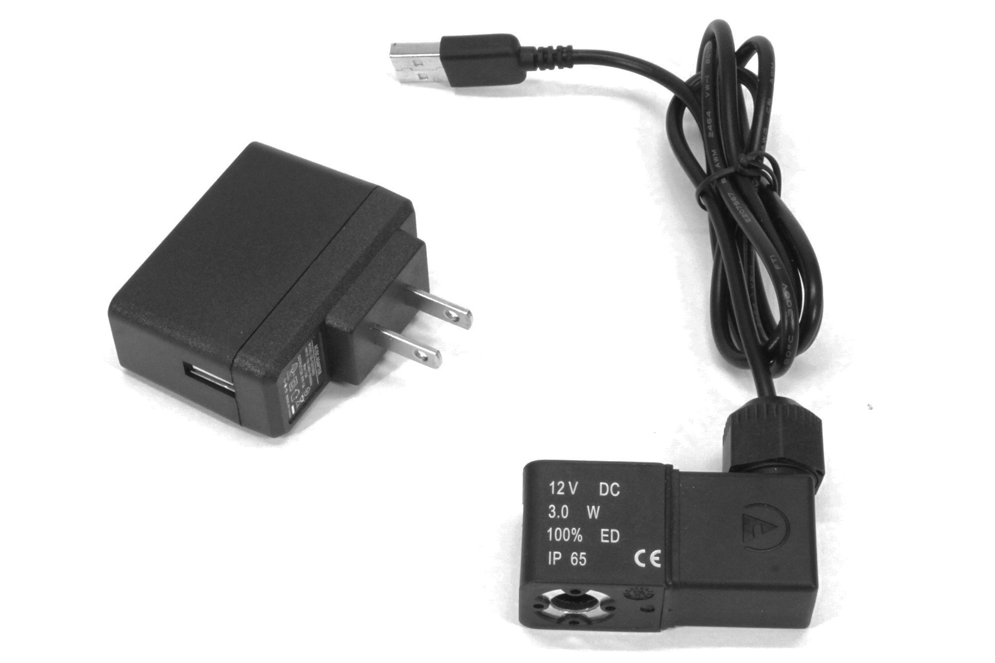 12v DC USB -magneettikäämi ja USA-muuntaja